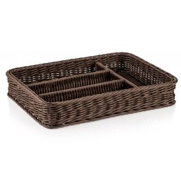 V�ce informac� o v�robku Ko��k na p��bory 4 p�ihr�dky 40 x 30 cm WEAVER PRO tmav� hn�d�